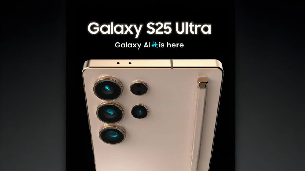 Samsung Galaxy S25 Ultra leaked image